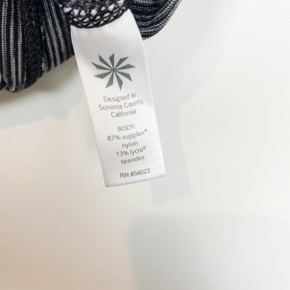 Athleta Energy Chaturanga Crop Heathered Slate S - Picture 5 of 9